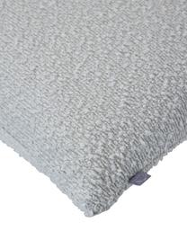 Bouclé povlak na polštář Coda, 97 % polyester, 3 % akryl, Bílá, Š 50 cm, D 50 cm