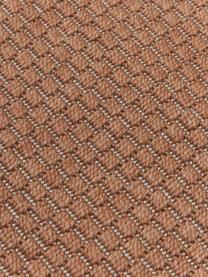 Rond in- en outdoor vloerkleed Toronto in terracotta, 100% polypropyleen, Terracotta, Ø 120 cm (maat S)