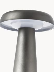 Lámpara de mesa para exterior LED Arcello, Metal anodizado, Gris antracita, Ø 14 x Al 25 cm