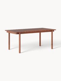 Mesa de comedor para exterior Matheus, 180 x 90 cm, Tablero: madera maciza de acacia, , Madera de acacia, An 180 x F 90 cm