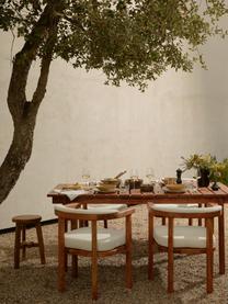 Mesa de comedor para exterior Matheus, 180 x 90 cm, Tablero: madera maciza de acacia, , Madera de acacia, An 180 x F 90 cm