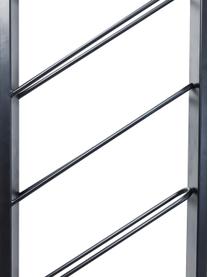 Casier à vin à suspendre pour 8 bouteilles Bistro, Acier, revêtement par poudre, Noir, larg. 36 x haut. 160 cm