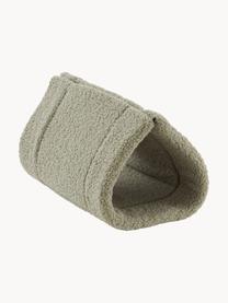 Cama para mascotas flexible Buddy, Tapizado: tejido bouclé (100% polié, Verde oliva, An 52 x L 88 cm