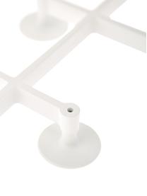 Design Wandgarderobe Afteroom Coat Hanger, Stahl, pulverbeschichtet, Weiß, 37 x 24 cm