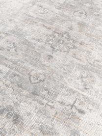 Kurzflor-Teppich Alisha, 63 % Jute, 37 % Polyester, Hellgrau, B 120 x L 180 cm (Größe S)