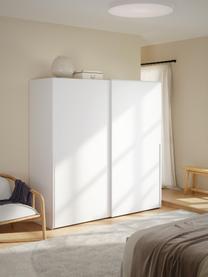 Armoire modulaire à portes coulissantes Leon, larg. 200 cm, plusieurs variantes, Blanc, Basic Interior, larg. 200 x haut. 200 cm