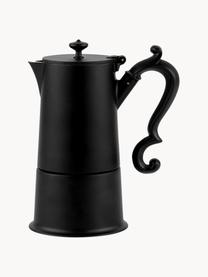 Cafetera Lady Anne, para 4 tazas, 280 ml, Aluminio con acabado lavado a la piedra, Negro, 280 ml