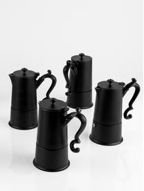 Cafetière pour 4 tasses Lady Anne, 280 ml, Aluminium avec finition stonewashed, Noir, 280 ml