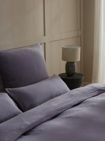 Musselin-Bettdeckenbezug Odile, Webart: Musselin Fadendichte 200 , Lavendel, B 135 x L 200 cm