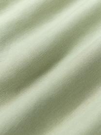 Housse de couette en lin délavé Airy, Vert clair, larg. 200 x long. 200 cm