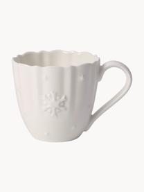 Tazas de café de porcelana Toy's Delight, 6 uds., Porcelana Premium, Blanco, Ø 8 x Al 11 cm, 250 ml