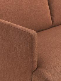 Ecksofa Fluente, Bezug: 100% Polyester 35.000 Sch, Gestell: Massives Kiefernholz, Webstoff Nougat, B 221 x T 200 cm, Eckteil rechts