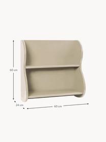 Étagère murale en bois Slope, MDF laqué

Ce produit est fabriqué à partir de bois certifié FSC® issu d'une exploitation durable, Beige clair, larg. 60 x haut. 60 cm