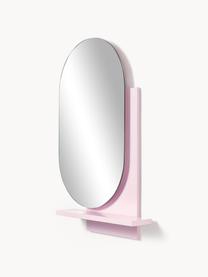 Nástěnné zrcadlo Sorin, Světle růžová, Š 55 cm, V 79 cm