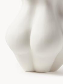 Porzellan-Vase Kiki's Derrier, H 23 cm, Porzellan, Weiß, Ø 19 x H 23 cm