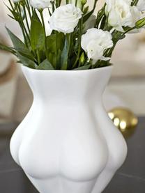 Porcelánová váza Kiki's Derrier, V 23 cm, Porcelán, Biela, Ø 19 x V 23 cm