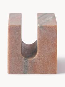 Oggetto decorativo in marmo Kai, Marmo, Terracotta, marmorizzato, Larg. 9 x Alt. 9 cm