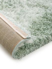 Tapis shaggy vert Lea, Vert