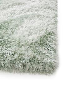 Tapis shaggy vert Lea, Vert