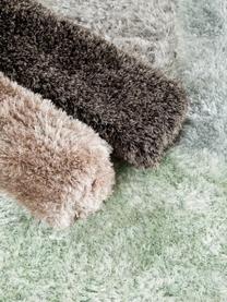 Tapis shaggy vert Lea, Vert