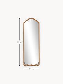 Espejo de cuerpo entero Selim, Reverso: tablero de fibra de densi, Espejo: cristal Este producto est, Dorado, An 56 x Al 165 cm