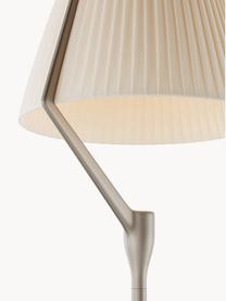 Grande lampe à poser LED à intensité variable Angelo Stone, Blanc cassé, taupe avec finition en métal, Ø 33 x haut. 70 cm