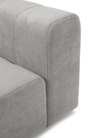Poltrona Lena, Rivestimento: tessuto (88% poliestere, , Struttura: legno di pino, legno lami, Gambe: plastica, Tessuto grigio chiaro, Larg. 134 x Prof. 106 cm