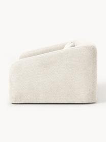 Schlafsofa Eliot (2-Sitzer) aus Teddy-Bouclé, Bezug: Teddy-Bouclé (100 % Polye, Gestell: Spanplatte, Kiefernholz, Füße: Kunststoff Dieses Produkt, Teddy-Bouclé Off White, B 180 x T 100 cm