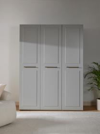 Armoire modulaire à portes battantes Charlotte, larg. 150 cm, plusieurs variantes, Gris, Basic Interior, larg. 150 x haut. 200 cm