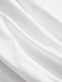 Baumwollperkal-Bettdeckenbezug Vidal mit getuftetem Schneeflocken-Motiv, Webart: Perkal Fadendichte 200 TC, Weiß, B 200 x L 200 cm