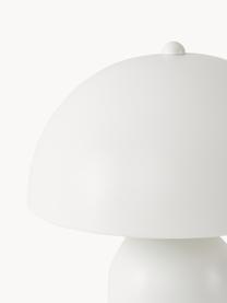 Malá stolní lampa v retro stylu Walter, Matná bílá, Ø 25 cm, V 34 cm