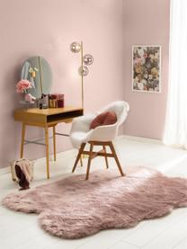 Puszysty dywan ze sztucznego futra Elmo, Blady różowy, 140 x 200 cm (Rozmiar S)