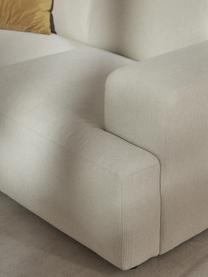 Sofa Melva (2-Sitzer), Bezug: 100 % Polyester Der strap, Gestell: Massives Kiefern- und Fic, Füße: Kunststoff Dieses Produkt, Webstoff Off White, B 198 x T 101 cm