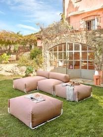 Bain de soleil gonflable Square, Rose, larg. 101 x prof. 165 cm