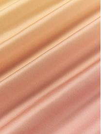 Povlak na přikrývku z bavlněného saténu Jania, Broskvová, světle růžová, Š 200 cm, D 200 cm