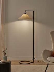 Lampa na čítanie Iris, Béžová, čierna, V 160 cm