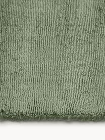 Tapis en viscose tissé main Jane, Vert foncé, larg. 200 x long. 300 cm (taille L)