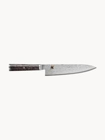 Gyutoh-Messer Miyabi, Griff: Schwarzahorn, Silberfarben, Greige, L 34 cm