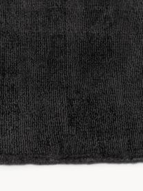 Ručně tkaný viskózový koberec Jane, Antracitová, Š 160 cm, D 230 cm (velikost M)
