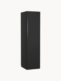 Armadio componibile ad ante battenti Leon, larg. 50 cm, in diverse varianti, Nero, Interno Basic, larg. 50 x alt. 200 cm