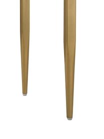 Sideboard Classy in Weiss Hochglanz, Korpus: Mitteldichte Holzfaserpla, Korpus: Weiss, hochglänzendBeschläge und Beine: Goldfarben, 135 x 92 cm