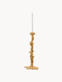 Candelabro de metal Drip, Metal recubierto, Dorado, An 22 x Al 50 cm