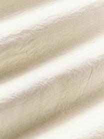 Katoenen perkal kussensloop Graham, Weeftechniek: perkal Draaddichtheid 155, Gebroken wit, B 60 x L 70 cm