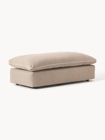 XL-Hocker Felix, Bezug: 100 % Polyester Der strap, Gestell: Massives Kiefern- und Fic, Füße: Kunststoff Dieses Produkt, Webstoff Beige, B 140 x T 60 cm