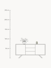 Lampa dekoracyjna LED Winston, Silikon, Jasny szary, Ø 11 x W 14 cm