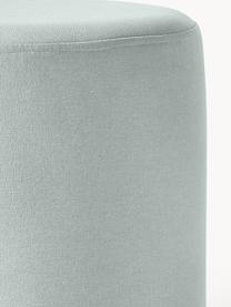 Hocker Daisy, Bezug: 100% Polyester Der hochwe, Rahmen: Sperrholz, Webstoff Mintgrün, Ø 38 x H 45 cm