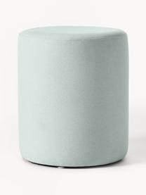 Hocker Daisy, Bezug: 100% Polyester Der hochwe, Rahmen: Sperrholz, Webstoff Mintgrün, Ø 38 x H 45 cm