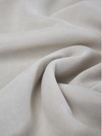 Housse de coussin 50x50 avec bordure passepoilée Oliver, 100 % polyester, Blanc cassé, noir, larg. 50 x long. 50 cm
