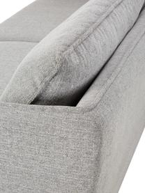 Sofa John (3-Sitzer) in Grau, Bezug: 100% Polyester Der hochwe, Gestell: Massives Eschenholz, Euka, Webstoff Grau, B 210 x L 98 cm