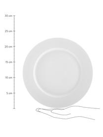 Snídaňový talíř z porcelánu Delight Classic, 2 ks, Bílá